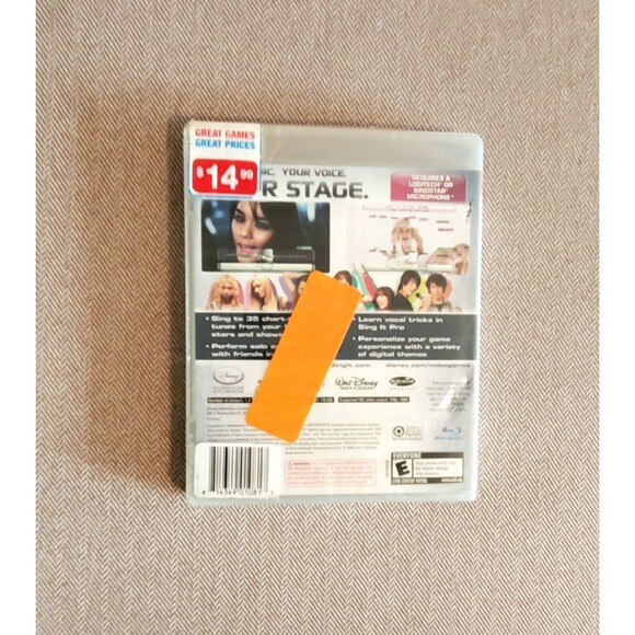 Disney Sing It Sony PS3 Game Sealed NIP High School Musical - Picture 2 of 2